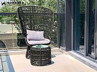 雲夢之（zhī）境高背藝術椅YM-Y1805