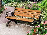 環保木公園椅G-SL06