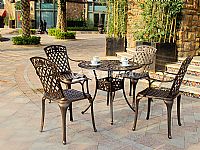 鑄鋁玫瑰桌椅Z-LZ1801