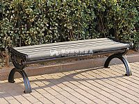 無靠背環保木鑄（zhù）鋁（lǚ）椅G-SL07