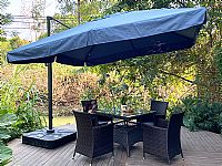 單層方（fāng）形旋轉傘（sǎn）（帶垂邊）A-CL003