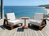 柚木沙發椅M-25097