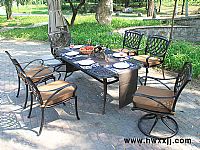 鑄鋁長方桌BML26415